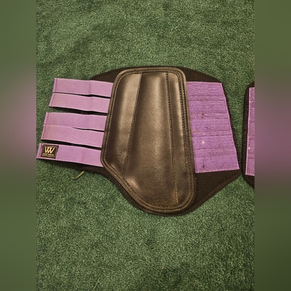 Woofwear purple hind brush boots L/XL - Picture 3 of 7